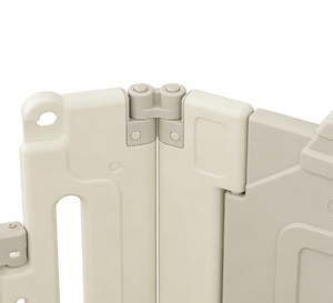 Corralito para Bebés de HDPE, Moderno, Portátil, Plegable, Centro de Actividades Interior y Exterior con Puerta, Seguro para Niños Pequeños - Product Image 6