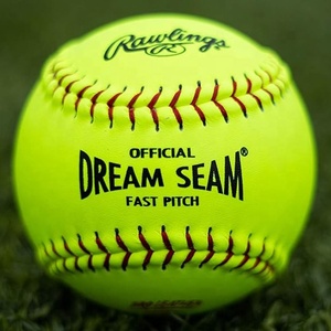 Factory Price Official League <strong>Softball</strong> Fastpitch ASA Certified <strong>Softball</strong> Premium Leather Poly Core Center - Product Image 4
