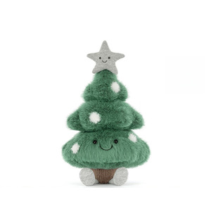 Jellycats Jc Llavero de Peluche Navideño: Casa de Galleta, Hombre de Galleta, Árbol de Galleta, Bordado, Peluche Súper Suave, Regalo - Product Image 5