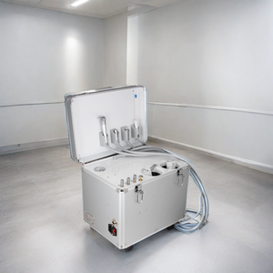 Portable <strong>Dental</strong> <strong>Chair</strong> with <strong>Electric</strong> Turbine <strong>Unit</strong> Mobile Trolley Suitcase with Suction Convenient Portable <strong>Dental</strong> <strong>Unit</strong> - Product Image 1