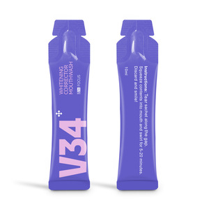 Enjuague Bucal Blanqueador V34, Sobres Individuales Portátiles, Blanqueamiento Dental, Refrescante Bucal, Cuidado Bucal - Product Image 3