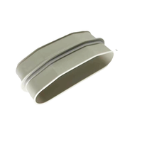 Connecteur d'accessoires de tuyau de bouclier de tuyau plat d'alimentation au sol de système d'air frais pour la ventilation