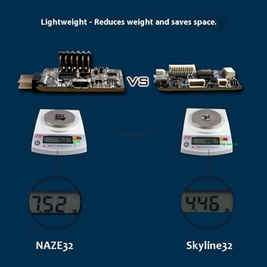 Om mô hình ngoài CC3D chéo Đường đua naze32 điều khiển chuyến bay bạc nuốt Emax <span class=keywords><strong>skyline32</strong></span> cho máy bay không người lái vật liệu nhựa - Product Image 3