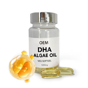 Suplementos dietéticos <span class=keywords><strong>C</strong></span>ápsulas de aceite de algas blandas veganas de grado alimenticio natural <span class=keywords><strong>para</strong></span> salud - Product Image 5