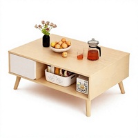 Table basse minimaliste moderne pour petit appartement ou salon