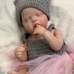 OtardDolls Reborn Doll 45Cm, jouet réaliste en vinyle pour bébé, idéal pour un cadeau - Product Image 1