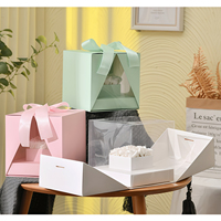 Boîte cadeau magnétique pliable personnalisée en vrac - Boîte d'emballage polyvalente pour fleurs, pour cadeaux, rangement réutilisable et occasions de cadeaux