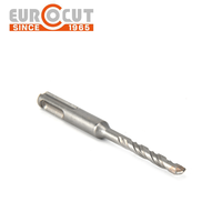 Foret plat industriel EUROCUT SDS Plus avec carbure YG8C et alliage 40Cr pour béton armé