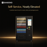 BANDENG 6610Pro 22T - Equipo Expendedor Combinado con Pantalla Táctil, Capacidad para 324 a 702 Artículos, Profundidad de 920 mm, Color Personalizado