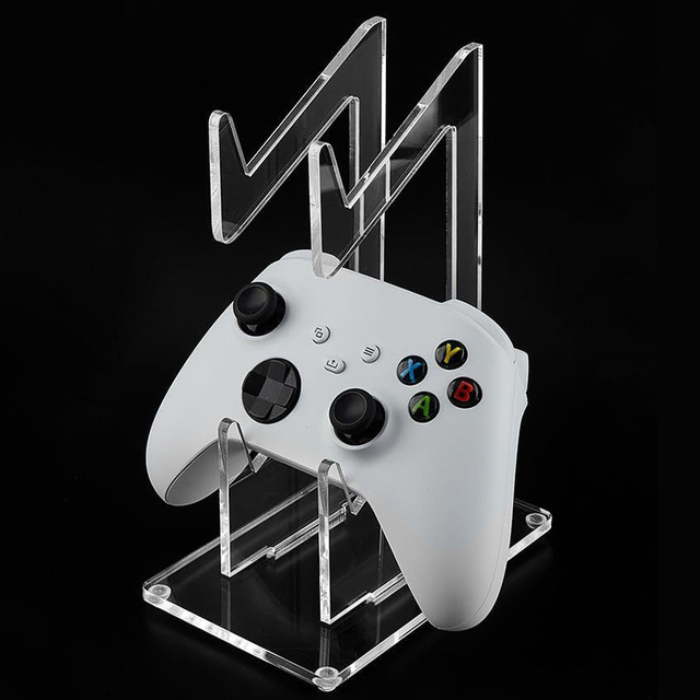 Universal Stand for Game Controller Accessories Transparent Bracket Acrylic Gamepad Holder Organizer Controller Display Stand