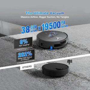 Robot Aspirador Inteligente X11, Limpieza en Seco y Húmedo, Robot de Limpieza de Pisos Totalmente Automático para el Hogar, Hotel, Garaje - Product Image 4