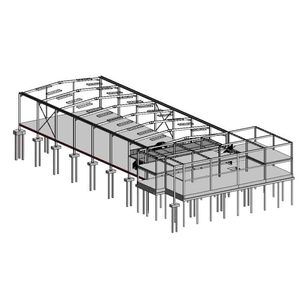 Aparato <span class=keywords><strong>de</strong></span> estructura <span class=keywords><strong>de</strong></span> acero prefabricado Almacén <span class=keywords><strong>de</strong></span> acero/Cochera/garaje/Estacionamiento <span class=keywords><strong>de</strong></span> automóviles - Product Image 4