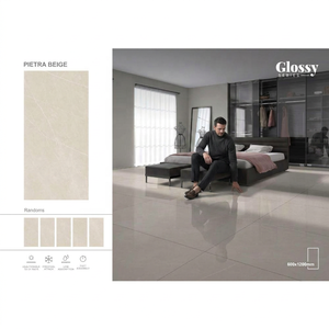 Gold Onyx Marble Look Porcelain Tiles 60x120cm Glossy Floor <b>Wall</b> for Luxury Interior Projects - Product Image 6