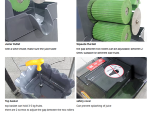 Estrattore di Succo Elettrico Commerciale ad Alta Efficienza per Calamansi e Limoni, Outlet di Fabbrica per Ristoranti e Juice Bar - Product Image 5