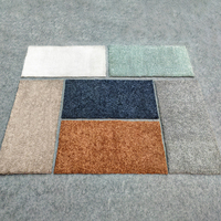 Haute qualité aiguille poinçon velours velours exposition tapis coureur élégant événement tapis