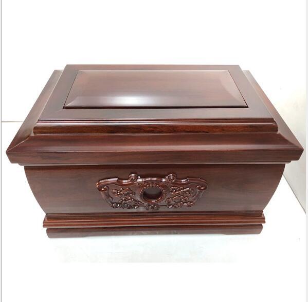 Personalizado de madera maciza ataúd
