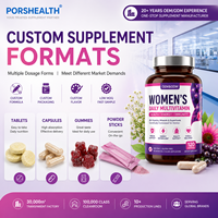 Complément multivitaminé antioxydant pour femmes, capsules OEM ODM, fabricant de marques privées avec soutien immunitaire et beauté