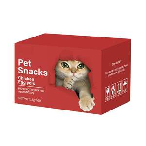 Snacks Premium pour Chats - Boîte Entière Vente en Gros Promotion de la Croissance des Chatons Haute Teneur en Protéines Sans Danger pour les Animaux ODM - Product Image 5