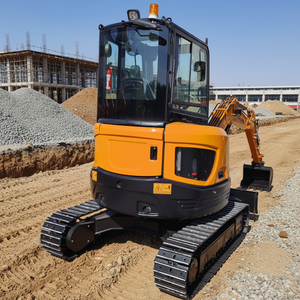 HAIJU 360 °   Rode rupsgraafmachine 4 ton met Kubota EPA-motor, export naar VS en Canada, breedte 1700 mm, kiephoogte 3382 mm, voordelig - Product Image 2