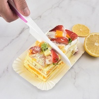 Couteaux à gâteaux en plastique pour enfants, ensemble de 3 pièces en différentes tailles, outils de cuisson pour enfants, 10 pièces
