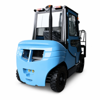 4.5 Ton Dizel Forklift, Dengeli Forklift, 4500kg Kapasiteli Dizel Motorlu Yük Taşıma Makinesi