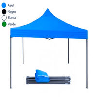Tente de réception portable en acier de 3x3 m (10x10 pieds) pour événements, salons professionnels, pliable, gazebo extérieur, tente d'exposition publicitaire