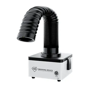 Mini instrumento <span class=keywords><strong>de</strong></span> purificación eficiente para fumar, amortiguador <span class=keywords><strong>de</strong></span> humo <span class=keywords><strong>de</strong></span> hierro para soldar, <span class=keywords><strong>con</strong></span> luz LED ESD <span class=keywords><strong>extractor</strong></span> <span class=keywords><strong>de</strong></span> humos, 110V/220V, 2 unidades - Product Image 1