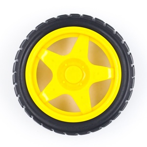 Giá tốt nhất jyctec DIY Chassis Kit xe thông minh <span class=keywords><strong>Robot</strong></span> bánh xe lốp cho TT bánh có động cơ - Product Image 4