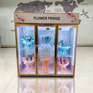 Réfrigérateur commercial à air refroidi pour l'affichage floral, spécialisé pour les fleuristes, refroidisseur floral viral pour la conservation de la fraîcheur - Product Image 2