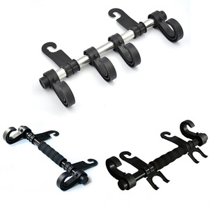Interior Kits <b>Car</b> Seat Back <b>Hooks</b> & Hangers 4 PP Material Extended 30cm Headrest Storage - Product Image 5
