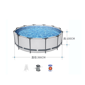 <span class=keywords><strong>Piscina</strong></span> <span class=keywords><strong>Grande</strong></span> <span class=keywords><strong>Bestway</strong></span> 56418 para Niños, <span class=keywords><strong>Piscina</strong></span> Plegable y Reforzada con Estructura para Juegos Acuáticos - Product Image 2