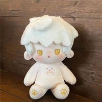 Peluche OEM personnalisée 20cm poupées en peluche de jeu figurine personnalisée poupées en peluche avec tenue amovible pour les enfants