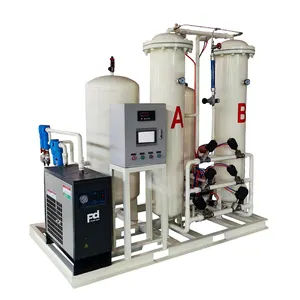 Azbel 60m3/h Large Capacity PSA Oxygen Plant 96% High Purity Air Separation Device Oxygen Making Machine For Station Filling