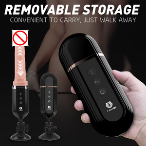 Machine à Dildo Motorisée <span class=keywords><strong>Vibro</strong></span>-Masseur pour Femme, Pistolet Chauffant, Machine Sexuelle Automatique à Vitesses Réglables - Product Image 6