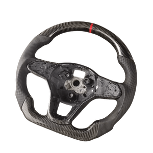Volant personnalisé adapté aux VW Mk8 gti 8 R Golf 8 Mk7 CC POLO R-LINE PASSAT GTD GTS <span class=keywords><strong>GTE</strong></span> Volant en fibre de carbone - Product Image 3