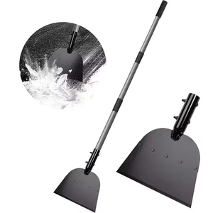 Pala Multifuncional para Limpieza de Jardín, Pala Plana de Acero Resistente, Herramienta para Desherbar, Delimitar Césped y Remover Hielo - Product Image 3
