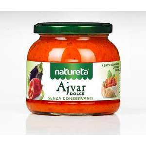Salsa di Pomodoro Dolce Ajvar Natureta in Bottiglia 540g Confezione da 6 Senza Conservanti Refrigerare Dopo l'Apertura - Product Image 1