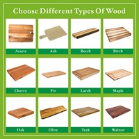 En stock, planche à découper en bois d'ébène carrée à double face Keman Duo Checkerboard, de qualité alimentaire, en bois massif, pour une utilisation domestique en cuisine