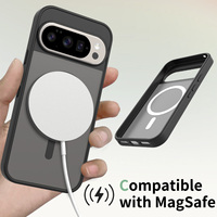 Coque de téléphone en Tpu antichoc pour Google Pixel 9 9pro 10 10pro avec couvercle magnétique N52