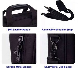 BSCI Factory Wholesale Large Capacity Multiple pocket Custom Logo Shoulder <b>Messenger</b> <b>Laptop</b> <b>Bag</b> Waterproof Portable Durable - Product Image 5