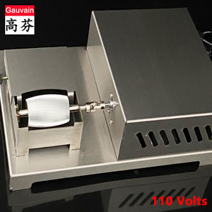 Machine à peindre les bords du cuir à entraînement électrique à un seul côté, équipement de peinture pour le cuir, 110V - Product Image 5