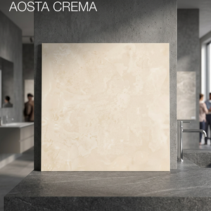Asto Crema en ciment R11: 20mm d'épaisseur, 600x600mm, carreaux d'extérieur robustes en pierre de porcelaine de couleur beige, offres de projets - Product Image 3