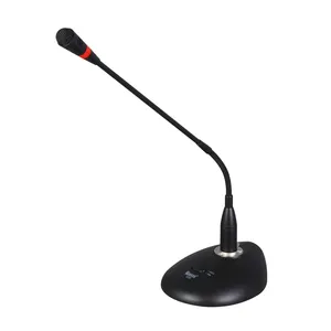 Condenser Conference Microphone Wired Plastic Conference Microphone Parts DC 3V / 48V Phantom Power(automatically Convert) 38CM