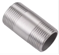 Raccord égal en acier inoxydable SS304 moulé