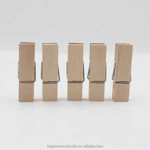 Pioli in Legno Lucidato 45*12mm per Decorazioni Matrimoniali, Pioli Naturali per Appendere <span class=keywords><strong>Foto</strong></span> a Parete - Product Image 1