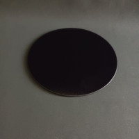 Panneau en verre microcristallin noir fabricant vend plaque en verre céramique résistante à la chaleur