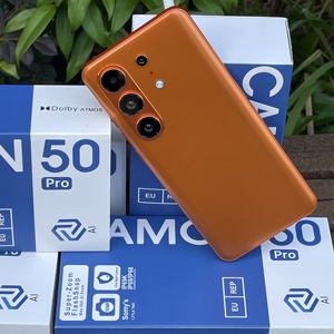 Nuevo TECHNO Camon 50 Pro 6.8" Android 16 8GB/12GB/256GB/512GB 6000mAh 49W Deca Core 5G MTK Dimensity AMOLED 144Hz Con Cable - Product Image 1