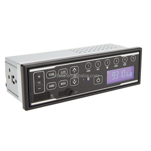 Radio de máquina pesada HIDAKA M202 12V 24V con Bluetooth BT carga USB 0.5A AUX para Hitachi Takeuchi Komatsu excavadora Radio de coche - Product Image 3