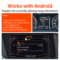 Adaptateur Bluetooth pour voiture GITANK avec AptX HD pour interface musicale Audi MMI 3G AMI, Audi Symphony Concert, interface multimédia Mercedes