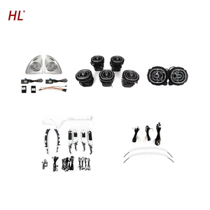 Rénovation intérieure de voitures personnalisée et en gros Tweeter rotatif 4D Kit de lumière ambiante multicolore pour Mercedes Benz GLC X254 - Product Image 2